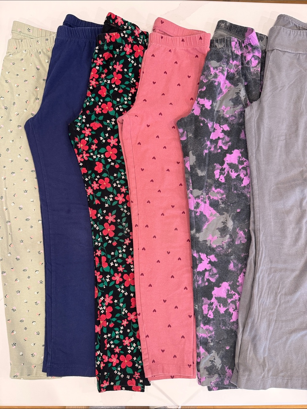 Cat & Jack Leggings Bundle Girls Size 8
